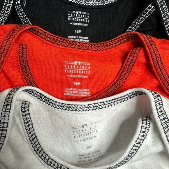 Genuine Merchandise Miami Marlins MLB bodysuits 3 pack NWT 18 months - Picture 8 of 8